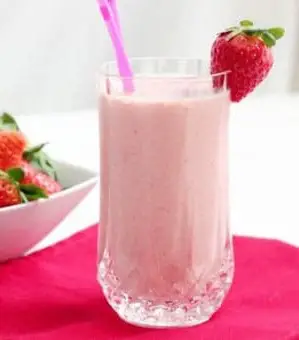 Çilekli Milkshake