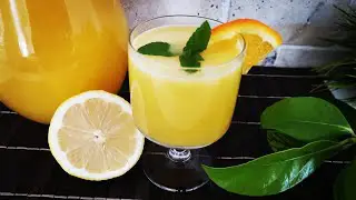 Portakallı Dondurmalı Limonata