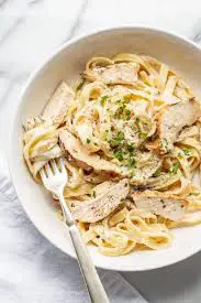 Fettuccine Chicken Alfredo